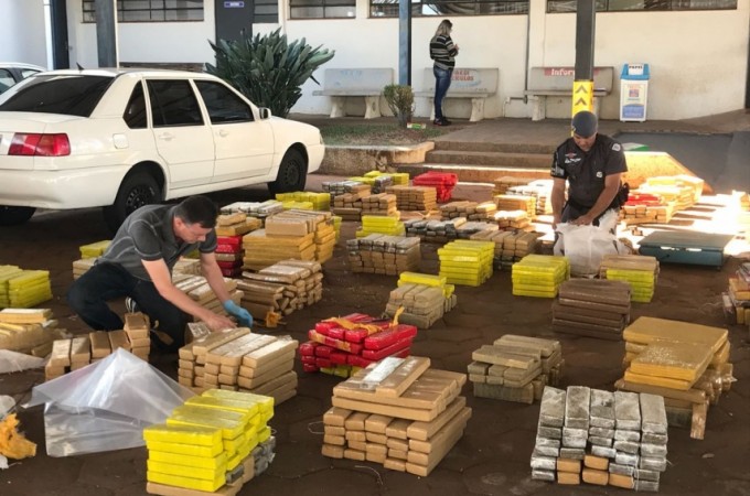 PM faz maior apreens�o de drogas no ano em Botucatu 