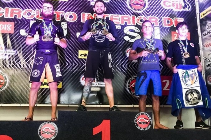 Jiu Jitsu: Ibitinguense conquistou duas medalhas em Lins