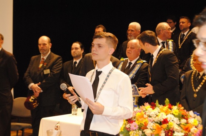 Ibitinguense  o novo presidente Estadual da Ordem DeMolay