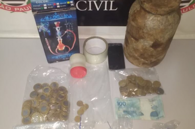 Traficante � preso e menor � apreendido em Ibitinga