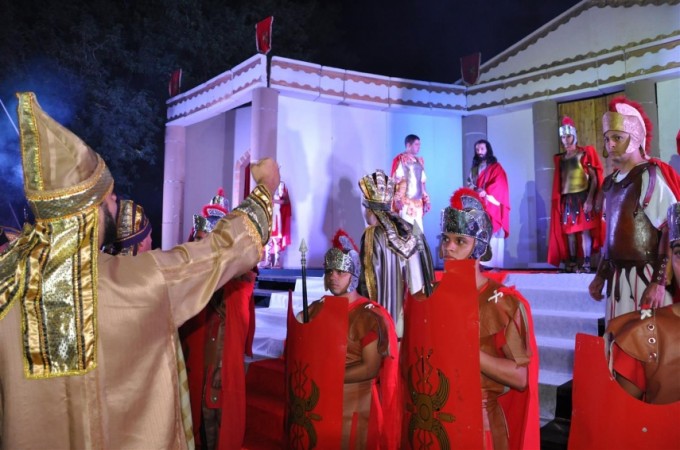Espetculo da Via Sacra ser nos dias 17 e 19 de abril