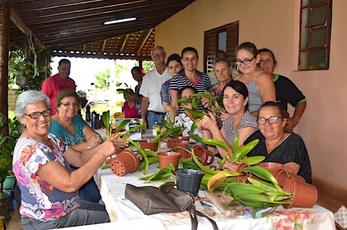 Sindicato Rural promoveu curso de orqudeas