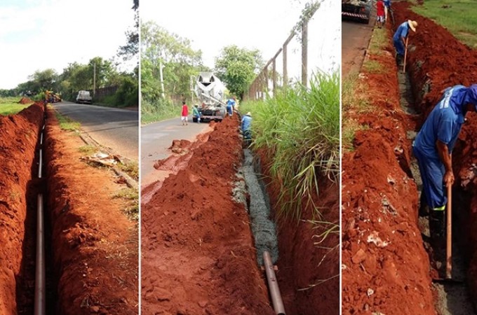 SAAE inicia obra de melhoria no abastecimento de gua