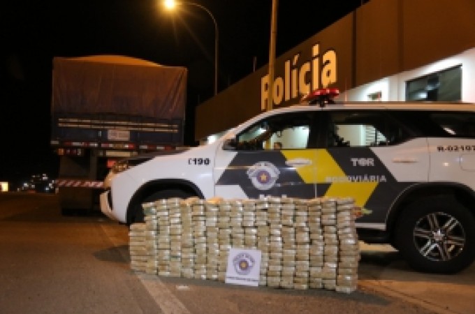 Regi�o concentra 75% da droga apreendida nas rodovias do Estado