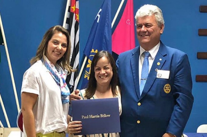 Governador do Rotary Club visitou Ibitinga