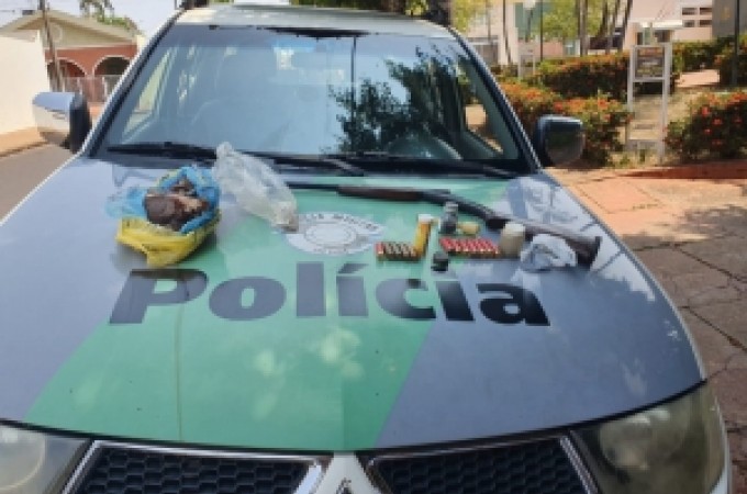 Cambaratiba: Pol�cia prende homem apontado como ca�ador de capivara
