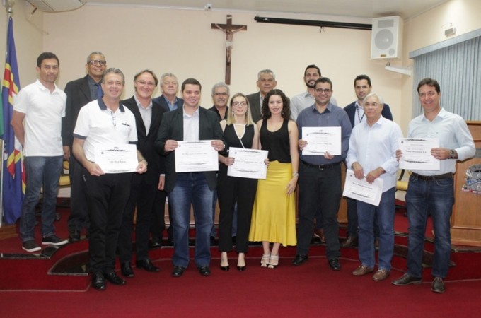 Cmara prestou homenagens para quem destinou IR 2018