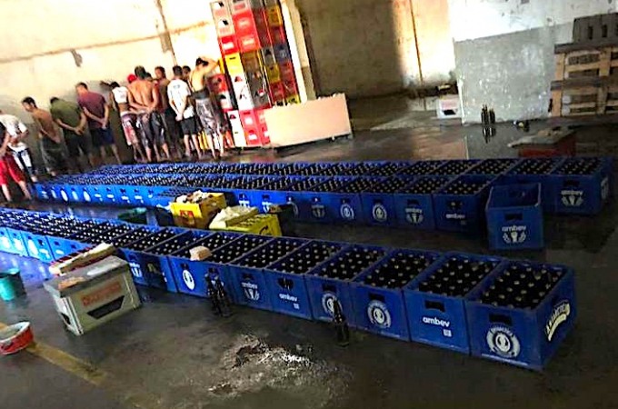 Polcia desmantela fbrica de cerveja clandestina em Ibat