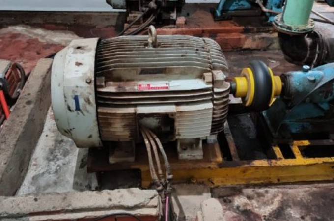 SAAE realiza manuteno de bombas de recalque