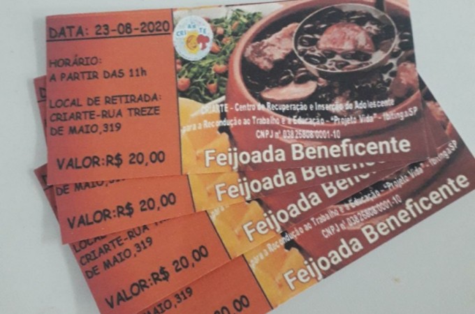 CRIARTE promove Feijoada Beneficente no dia 23