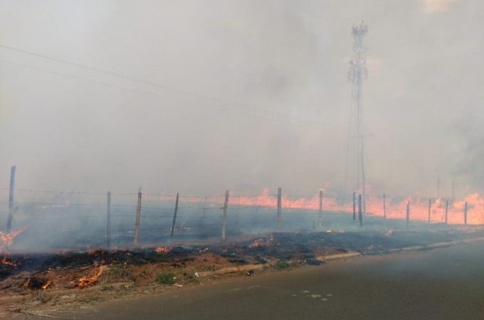 Inc�ndio em Vegeta��o: Bombeiros de Ibitinga atende 5 ocorr�ncias em
