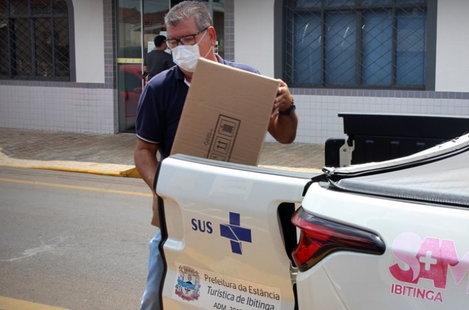 COVID-19: Dez mil testes rpidos chegam em Ibitinga