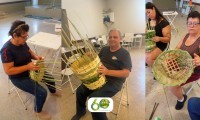 Curso de Artesanato em bambu foi realizado com sucesso em Iacanga