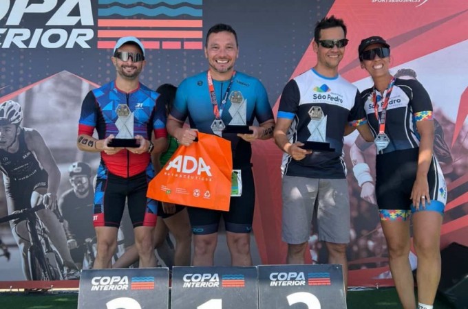 Triathlon: Atleta Ibitinga conquistou medalha em Indaiatuba