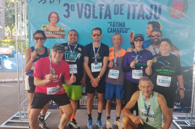 Corrida de Rua: Atletas de Ibitinga conquistaram medalhas em Itaju